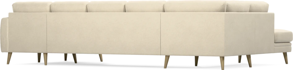 Eden - 3-sits soffa med divan vänster och schäslong höger - Beige