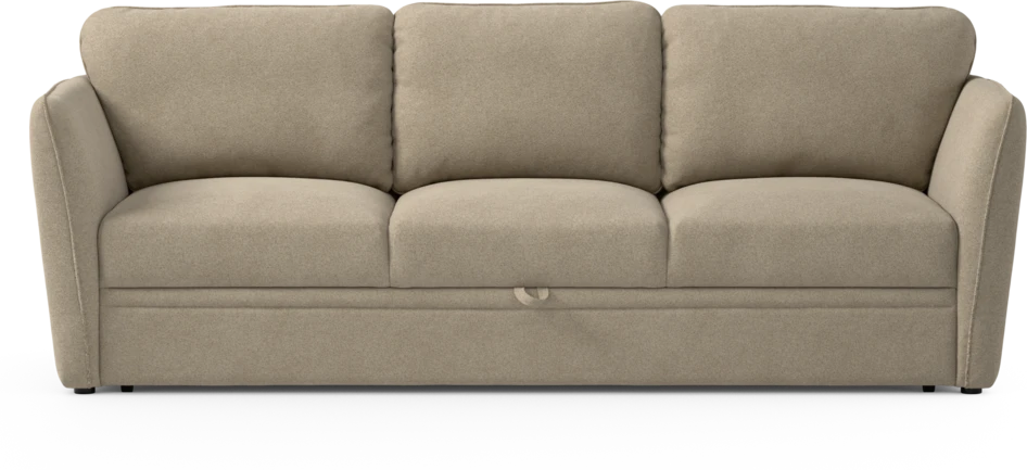Öland - Bäddsoffa 3-sits, längsbäddad - Beige