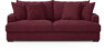 Mila - 3-sits soffa - Röd