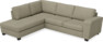 Friday - 2,5-sits soffa med divan vänster - Beige