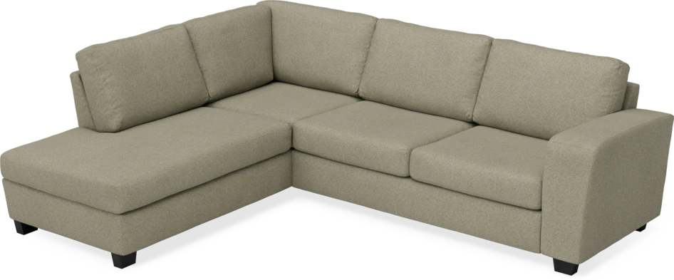 Friday - 2,5-sits soffa med divan vänster - Beige