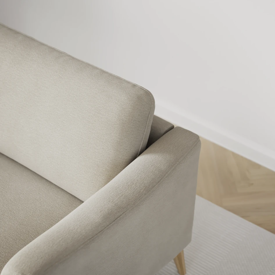 Bridge - 3-sits soffa - Brun
