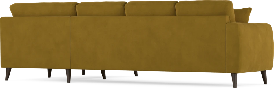 Eden - Hörnsoffa, 3+1-sits - Gul