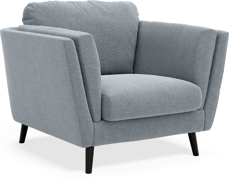 Madison Lux - Fåtölj, 70 cm - Blå