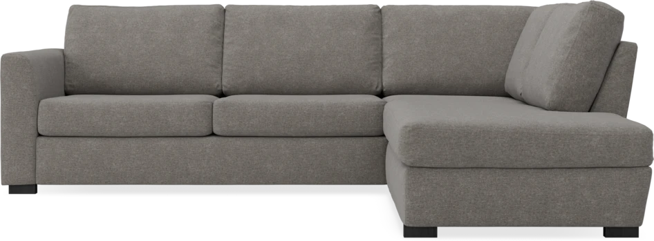 Friday - 2,5-sits soffa med divan höger - Grå