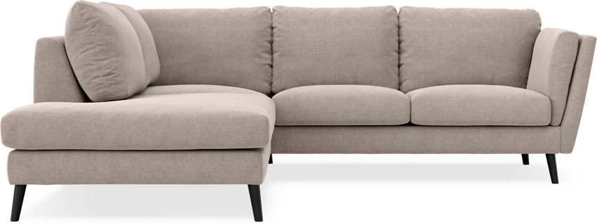 Madison - 2-sits soffa med divan vänster - Beige