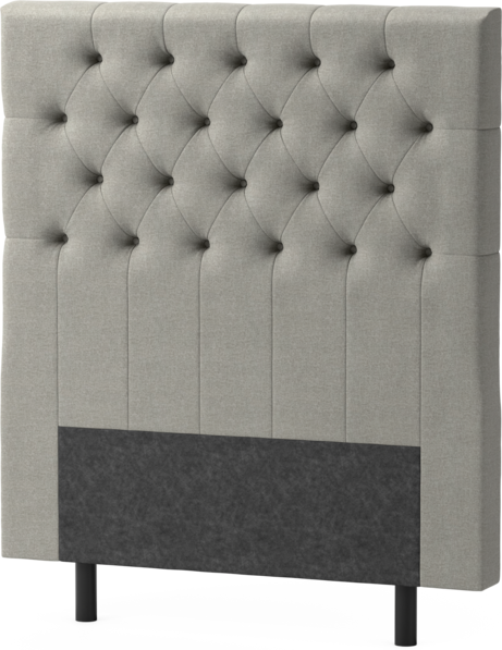 Delux Pikerad XL - Sänggavel, 90-210 cm - Grå