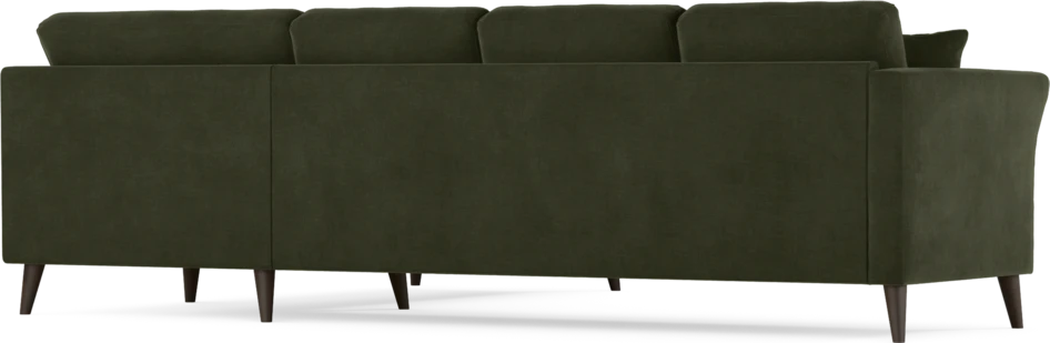Eden - Hörnsoffa, 3+2-sits - Grön