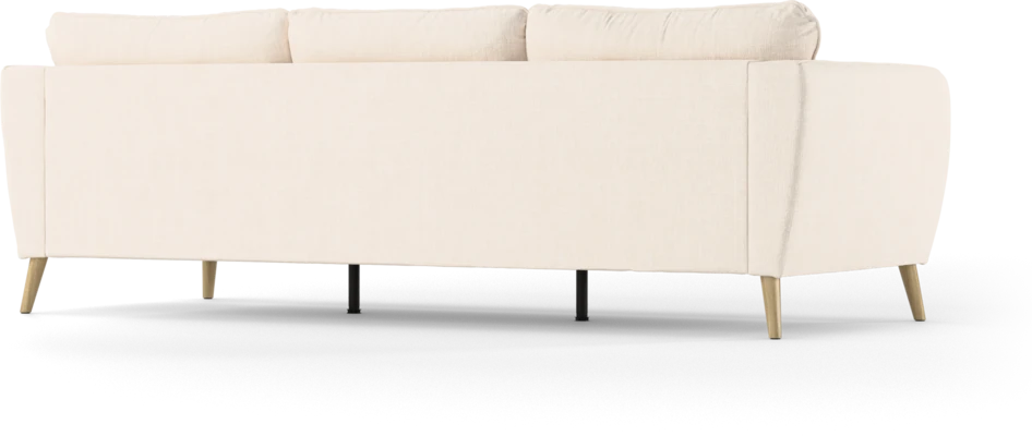 County - 3-sits soffa - Vit