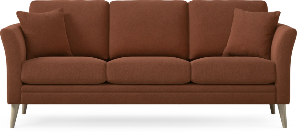 Eden - 3-sits soffa - Orange