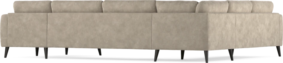 Bridge - Hörnsoffa, 2+3-sits med schäslong höger - Beige