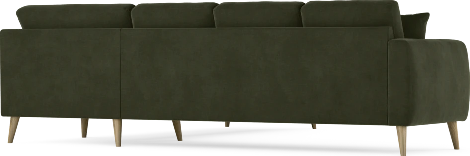 Eden - Hörnsoffa, 3+3-sits - Grön