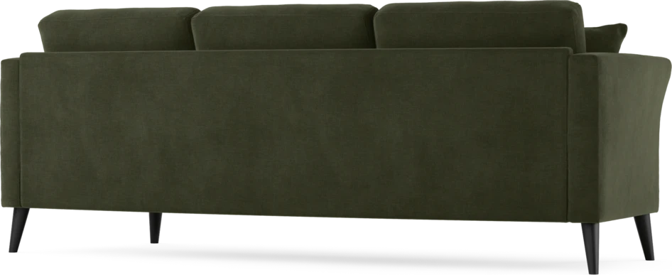 Eden - 3-sits soffa svängd - Grön