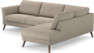 Bridge - 3-sits soffa med divan höger - Beige