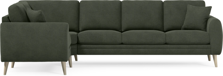 Eden - Hörnsoffa, 1+3-sits - Grön