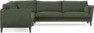 Winston - Hörnsoffa, 2+3-sits - Grön