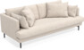 Harper - 3-sits soffa, hel dyna - Vit