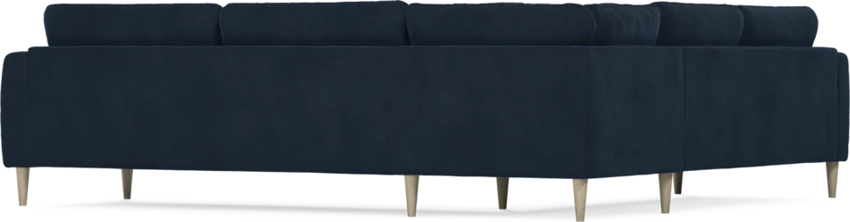 Bridge - Hörnsoffa, 2+3-sits - Blå