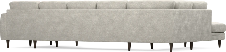 Eden - 3-sits soffa med divan vänster och schäslong höger - Grå
