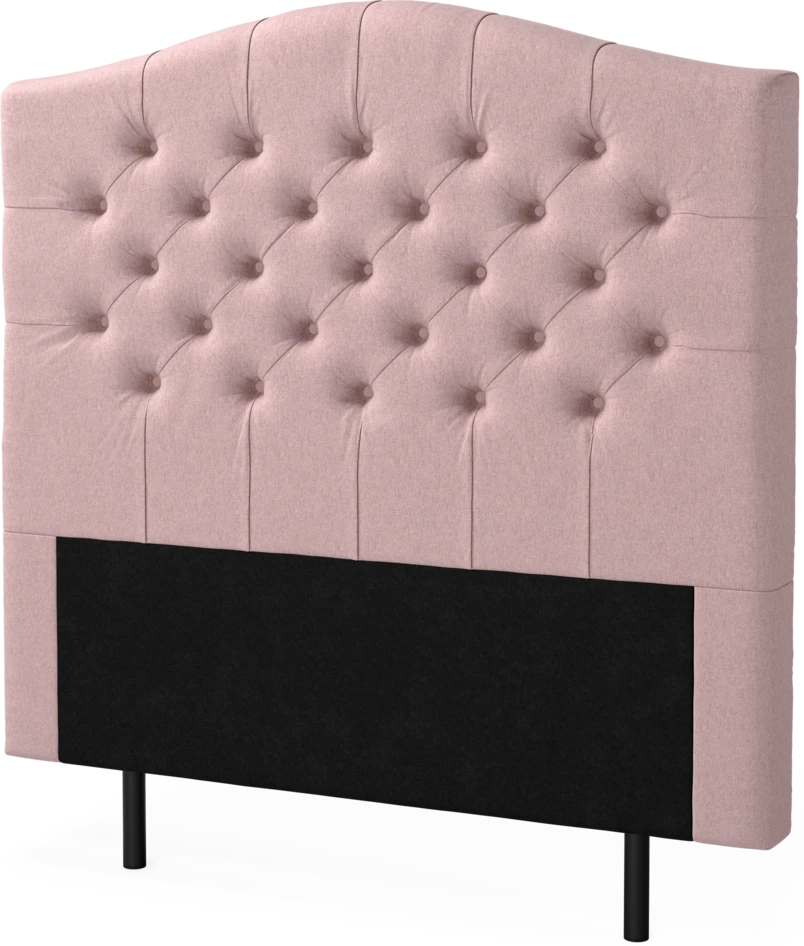 New York välvd - Sänggavel, 90-210 cm - Rosa