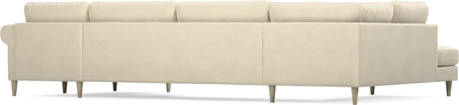 Bridge - 3-sits soffa med divan vänster och schäslong höger - Beige