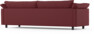 Cherrie - 4-sits soffa, fast klädsel - Röd