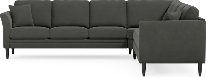 Eden - Hörnsoffa, 3+3-sits - Grå