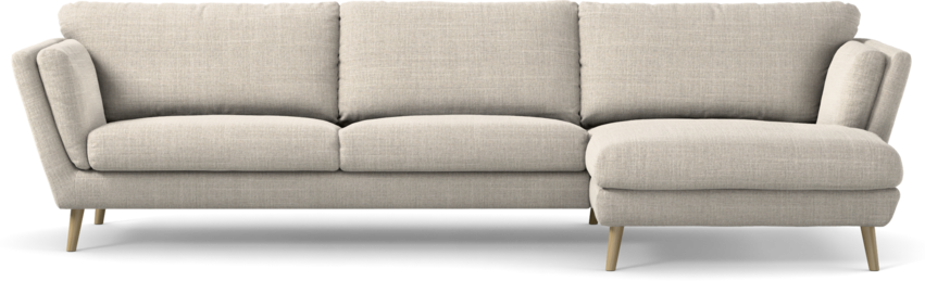 Madison - 3-sits soffa med schäslong höger - Beige