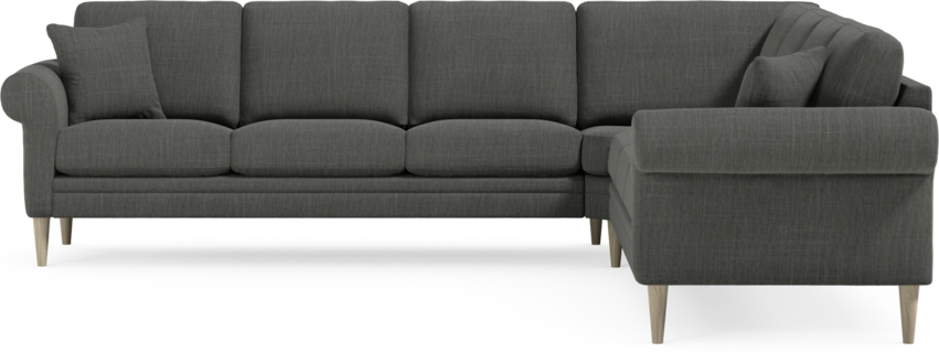 Eden - Hörnsoffa, 3+3-sits - Grå