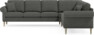 Eden - Hörnsoffa, 3+3-sits - Grå
