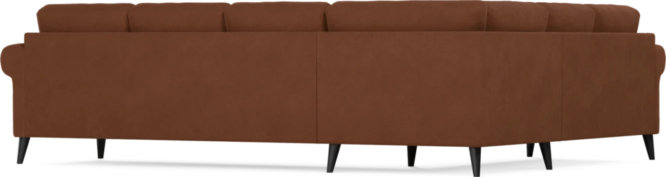 Eden - Hörnsoffa, 2+3-sits - Orange