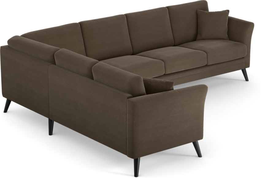 Eden - Hörnsoffa 2+3 - Brun