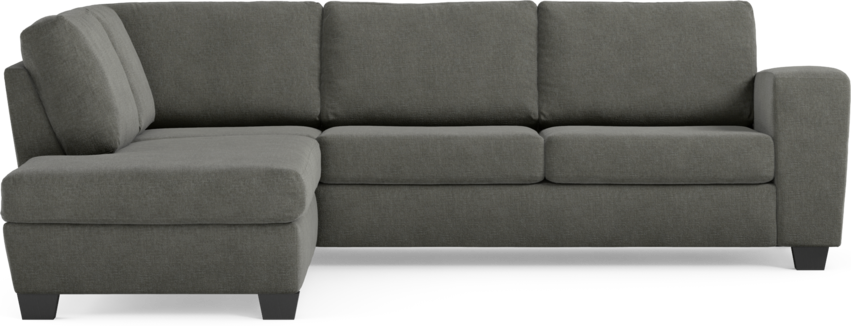 Friday - 2,5-sits soffa med divan vänster - Grå