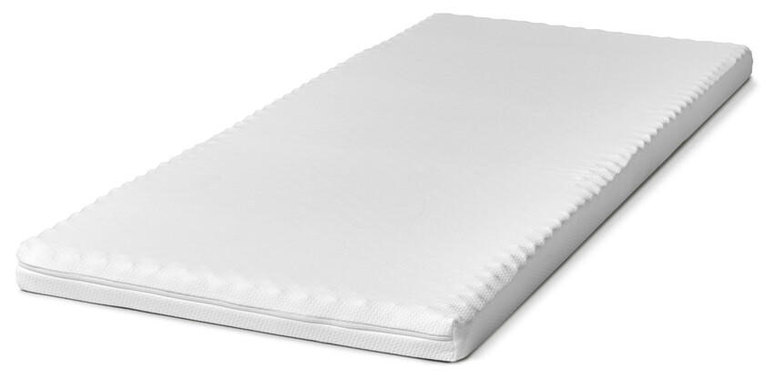 Blunda - Madrass 90x200 cm H 9 cm - Vit