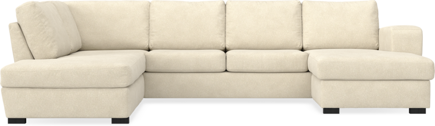 Friday - 3-sits soffa med divan vänster och schäslong höger - Beige