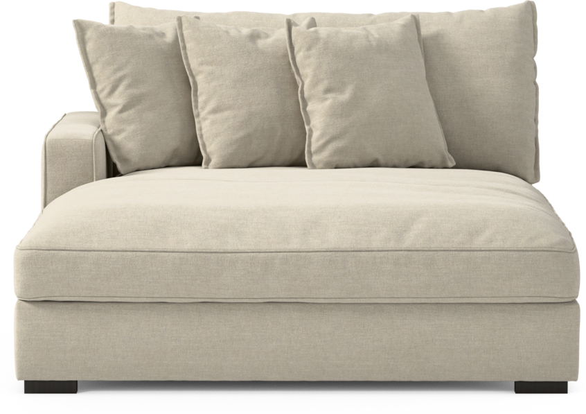 Rossi - Schäslong XL vänster - Beige