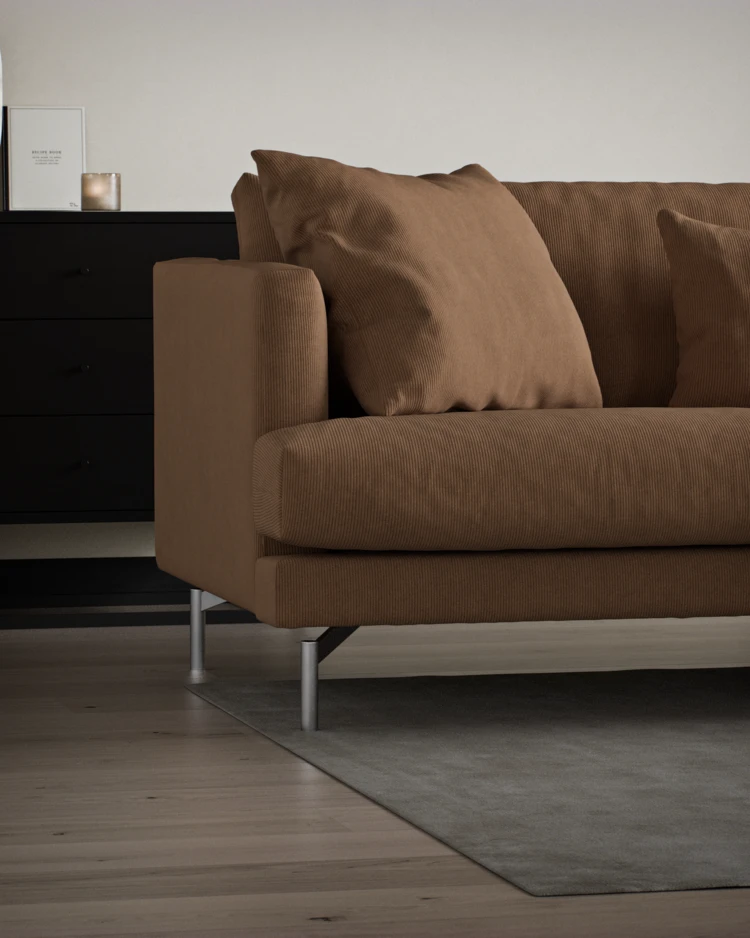 Harper - 3-sits soffa med divan höger - inspiration
