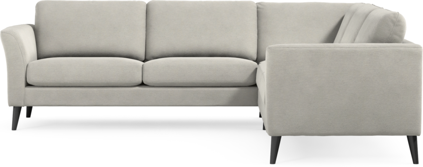 Bridge - Hörnsoffa, 2+2-sits - Grå