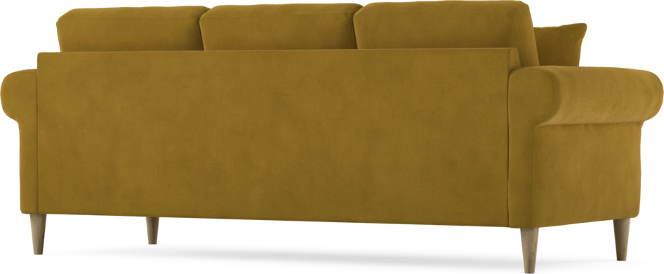 Eden - 3-sits soffa - Gul