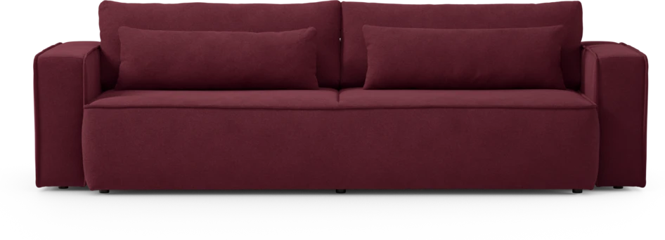 Ide - Bäddsoffa 4-sits - Röd