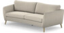 County - 3-sits soffa svängd - Beige