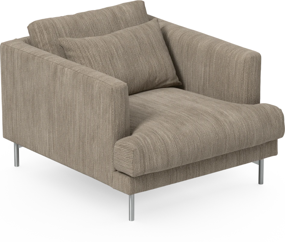 Harper - Fåtölj, 75 cm - Beige