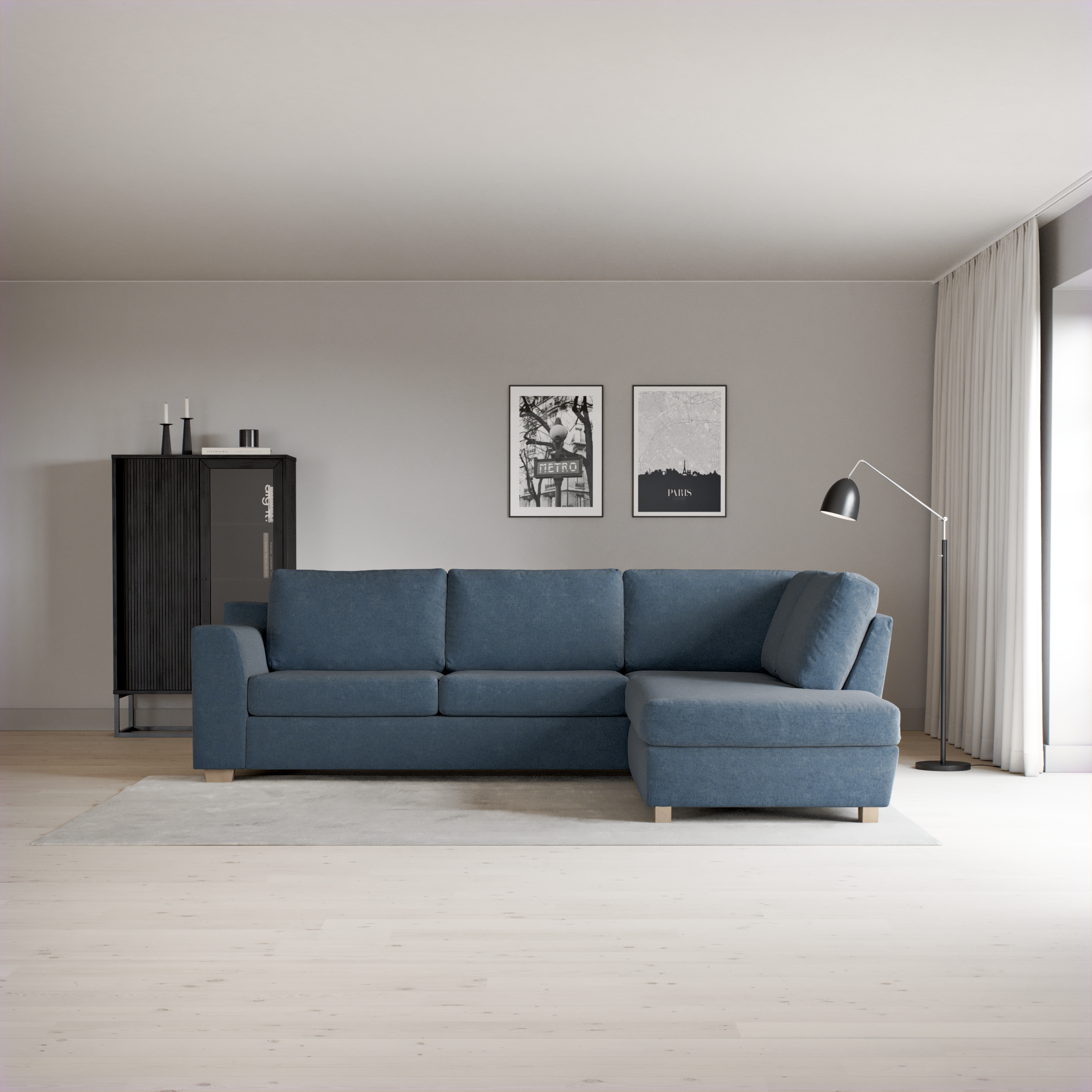 Friday - 2,5-sits soffa med divan höger - inspiration