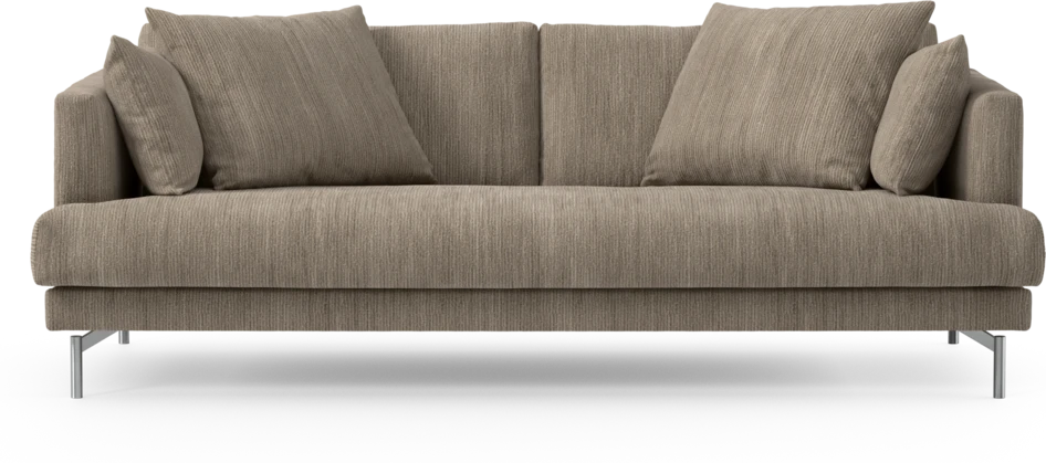 Harper - 3-sits soffa, hel dyna - Beige