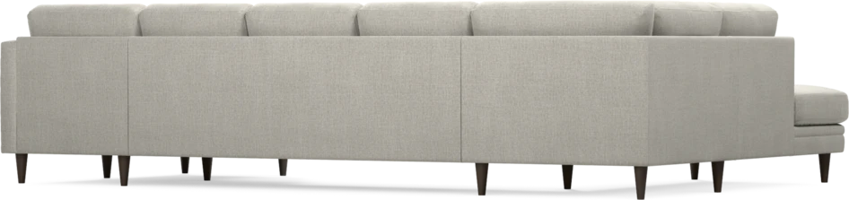 Eden - 3-sits soffa med divan vänster och schäslong höger - Grå