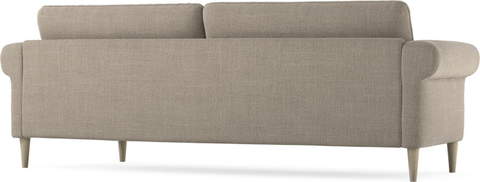 Bridge - 3-sits soffa svängd - Beige