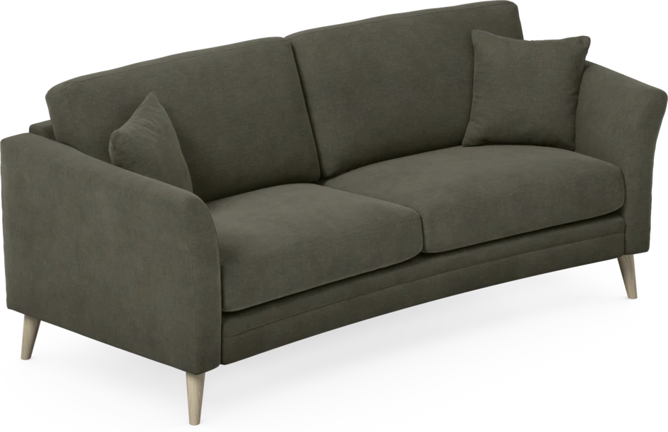 Eden - 2,5-sits soffa svängd - Grå