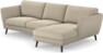 Madison - 2-sits soffa med schäslong höger - Beige