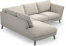 Madison Lux - 2-sits soffa med divan vänster - Beige
