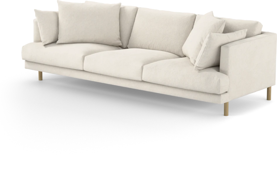 Harper - 4-sits soffa - Vit